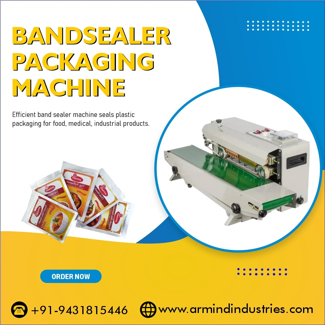 Band Sealing Machine - Packing & Sealing Machines manufacturer Bihar