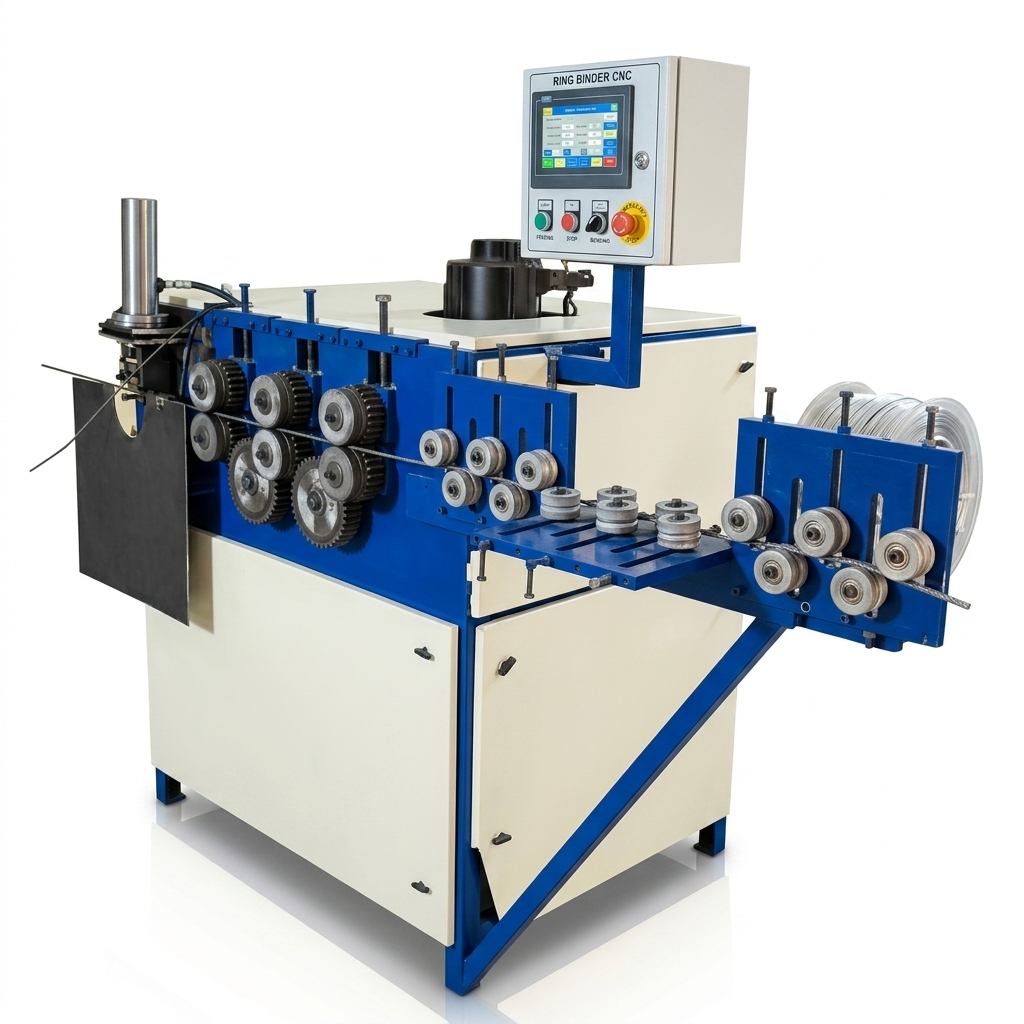 Fully Automatic Ring Binding Making Machine in Assam