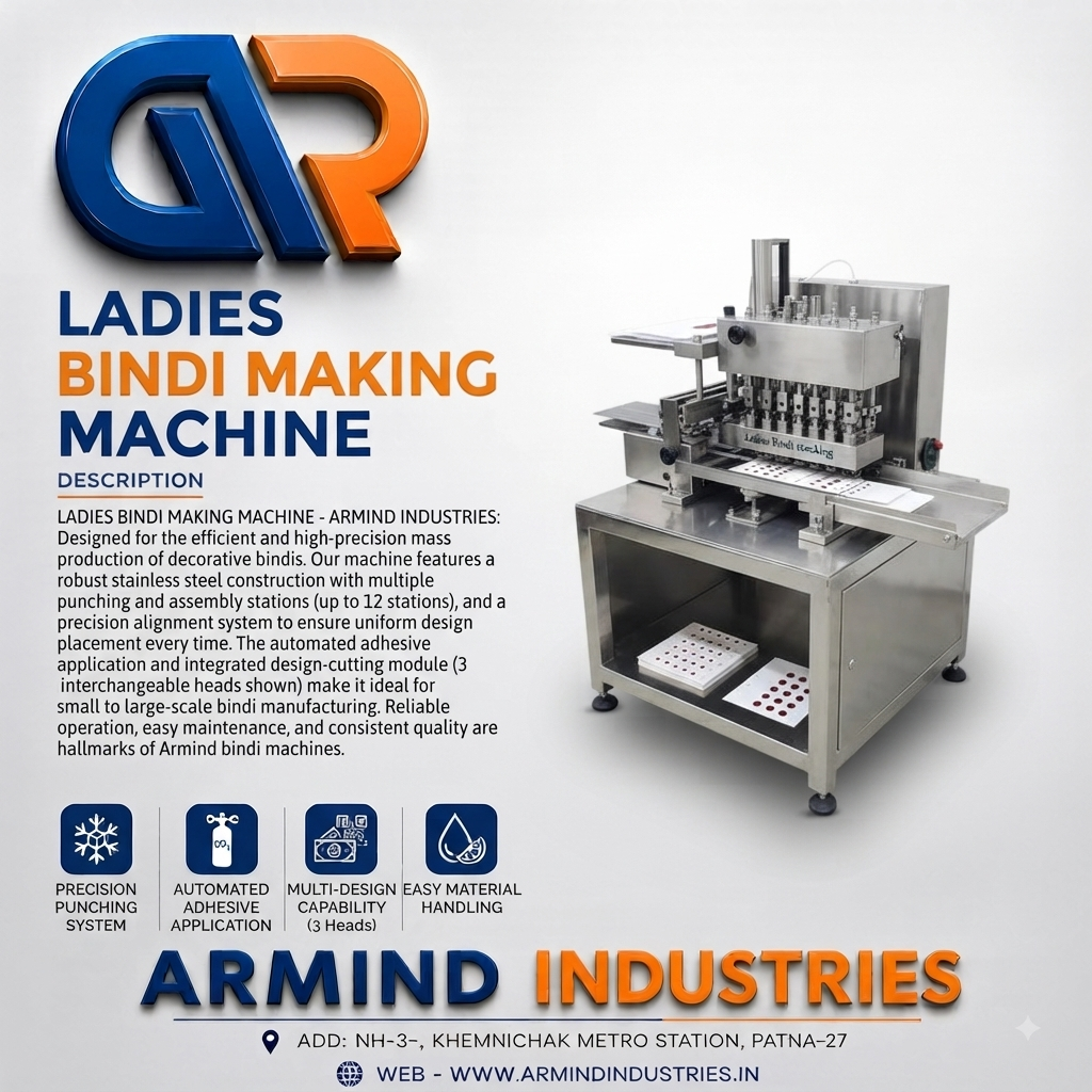 Is Ladies Bindi Making Machine Right for Your Business? (Explained) - A Detailed Guide