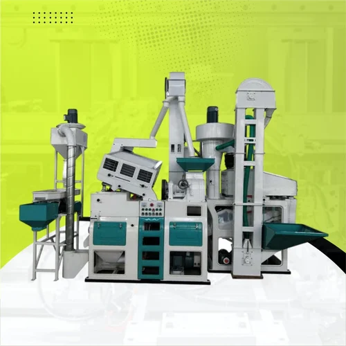 Mini Rice Mill Machine - Agriculture & Cattle Feed Machines manufacturer Bihar