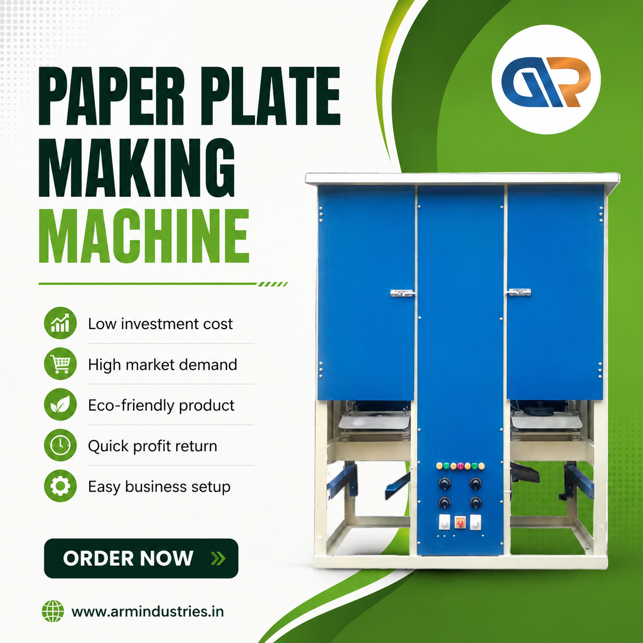 Paper Plate Making Machine