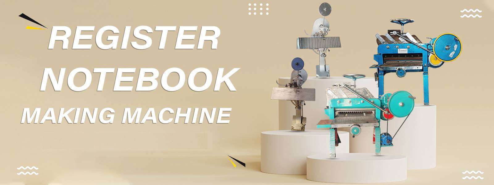 Register Notebook Making Machine In Delhi